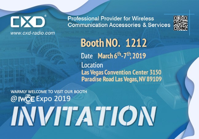 Welcome to visit us at 2019 International Wireless Communication Expo 